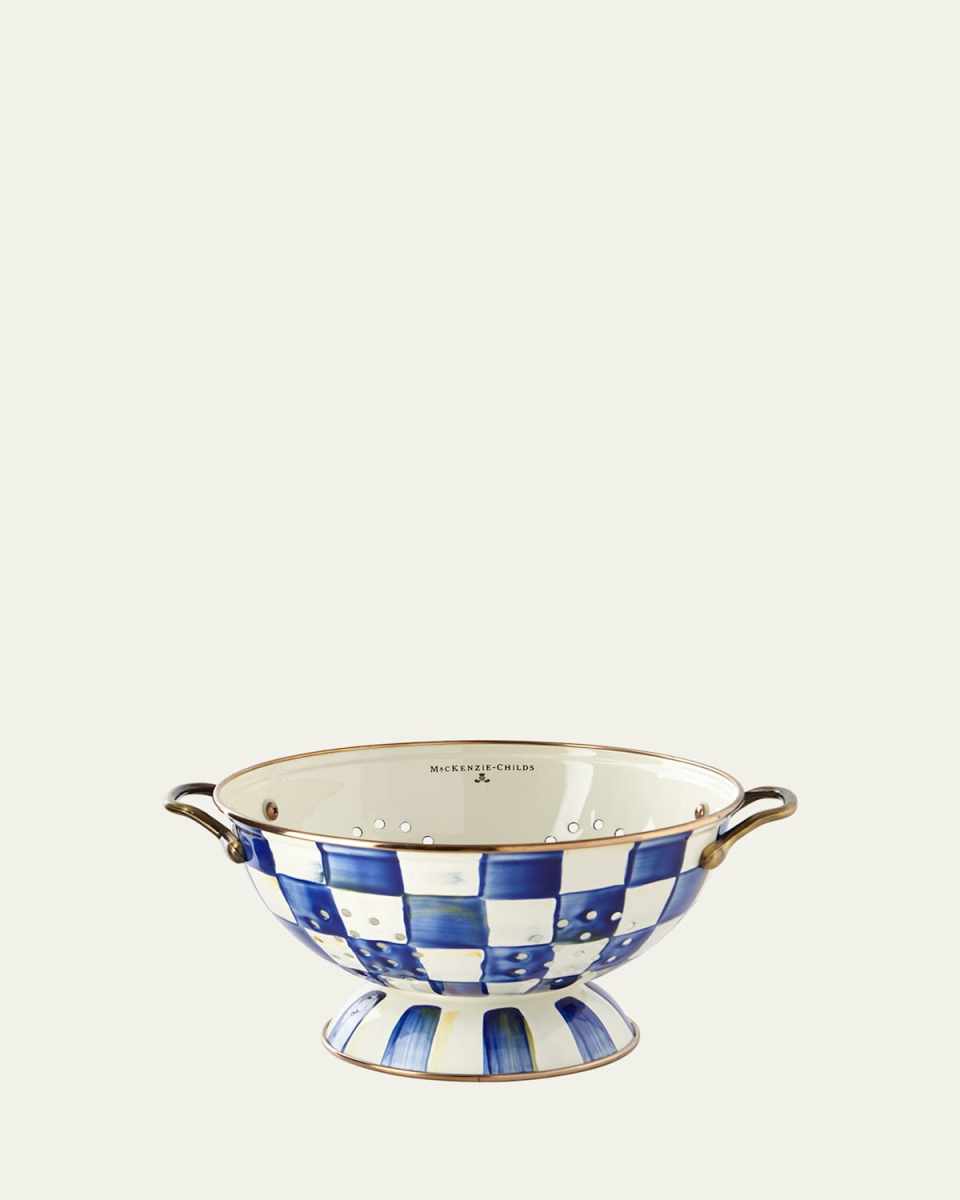 Royal Check Large Colander